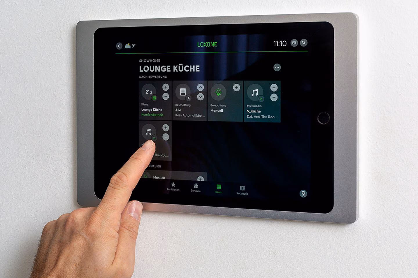 Loxone Smart-Home Visualisierung